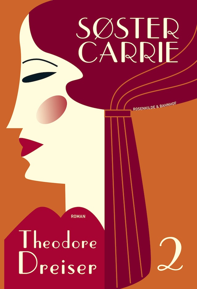 Book cover for Søster Carrie. Bog 2