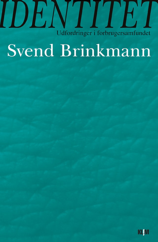 Book cover for Identitet