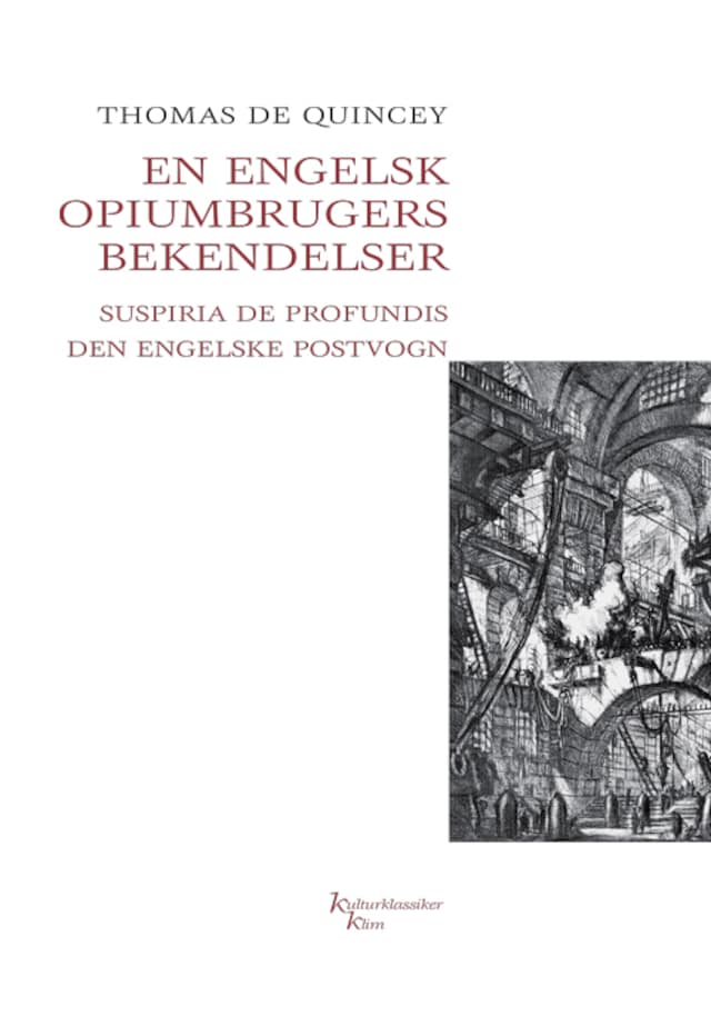 Book cover for En engelsk opiumbrugers bekendelser