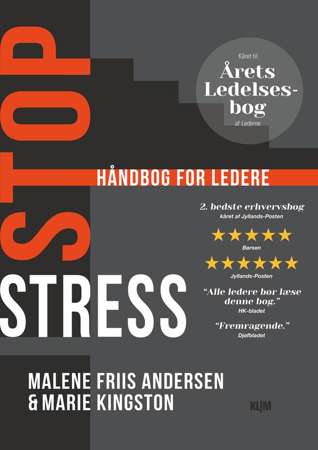 Boekomslag van Stop stress