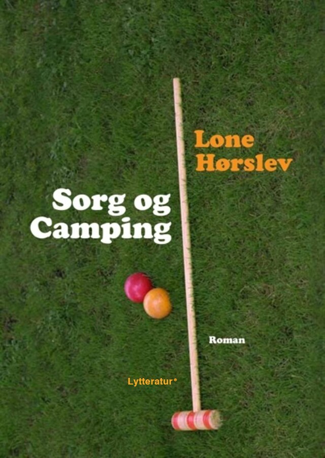 Book cover for Sorg og camping