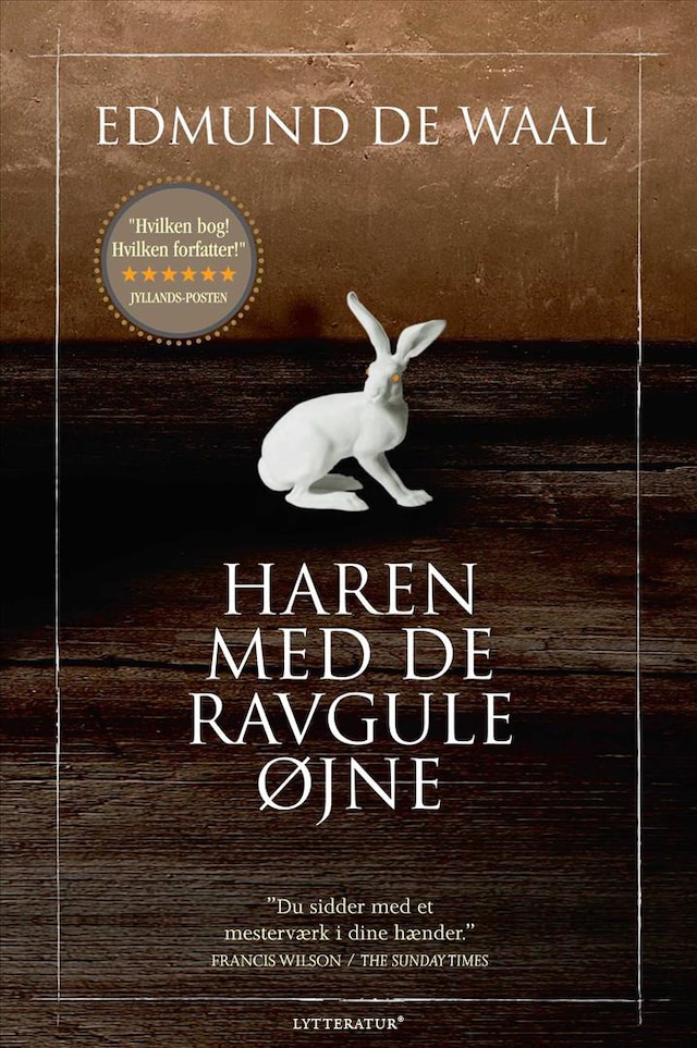 Book cover for Haren med de ravgule øjne