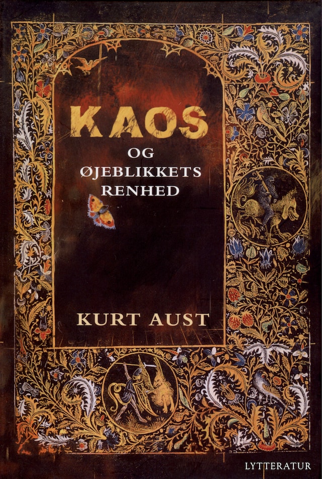 Boekomslag van Kaos og øjeblikkets renhed