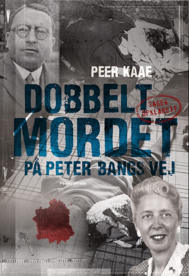 Book cover for Dobbeltmordet på Peter Bangs Vej 2