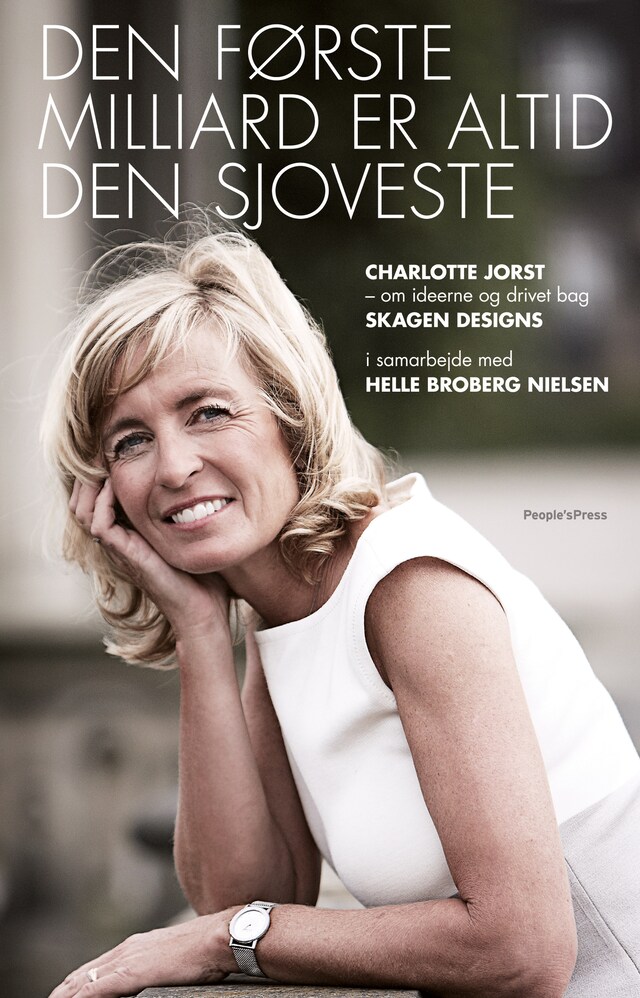 Book cover for Den første milliard er altid den sjoveste