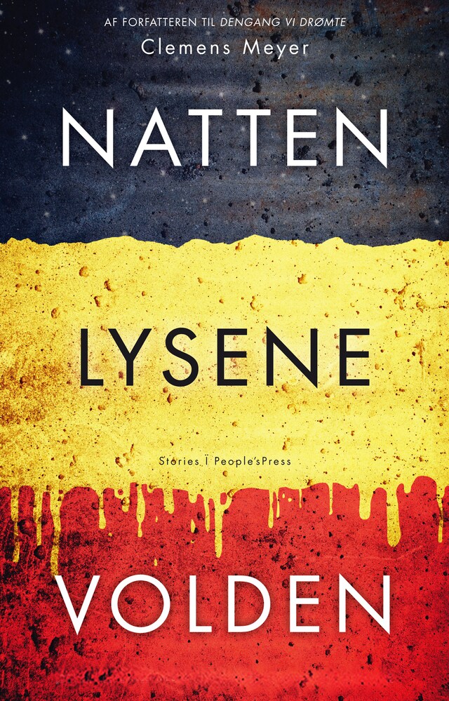 Book cover for Natten, lysene, volden