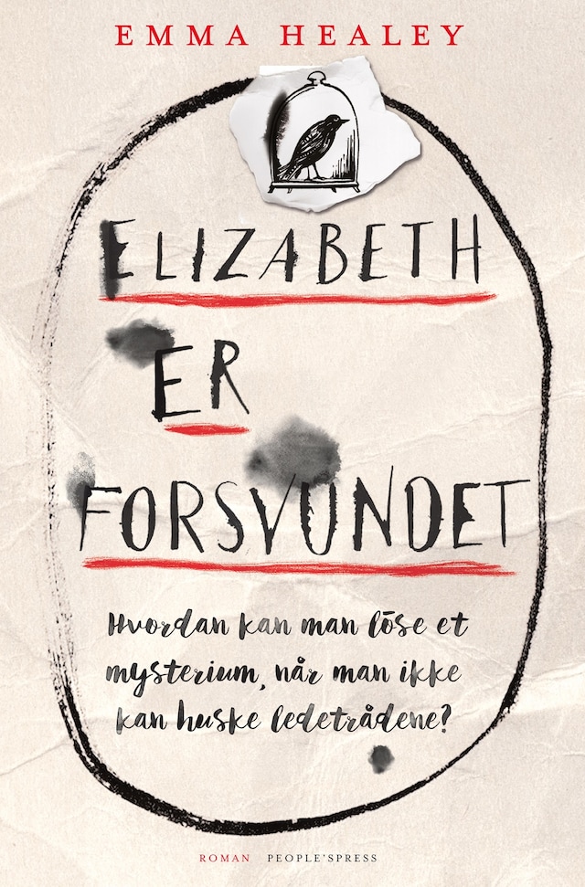 Kirjankansi teokselle Elizabeth er forsvundet