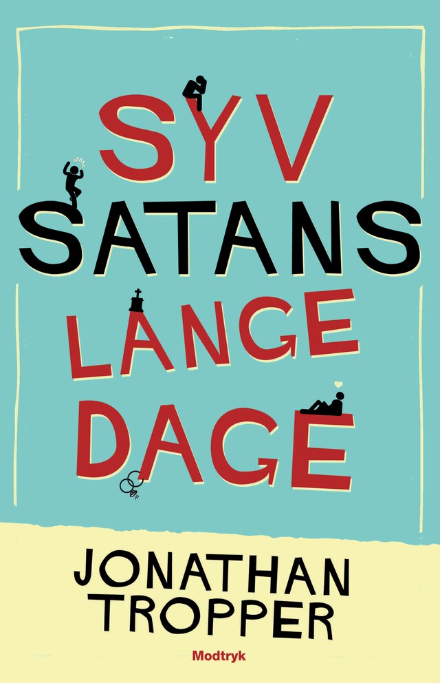 Book cover for Syv satans lange dage