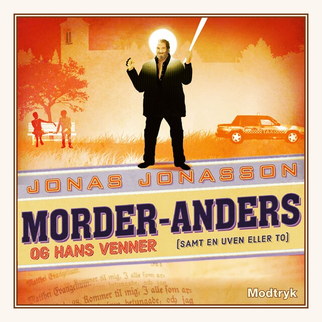 Book cover for Morder-Anders og hans venner (samt en uven eller to)