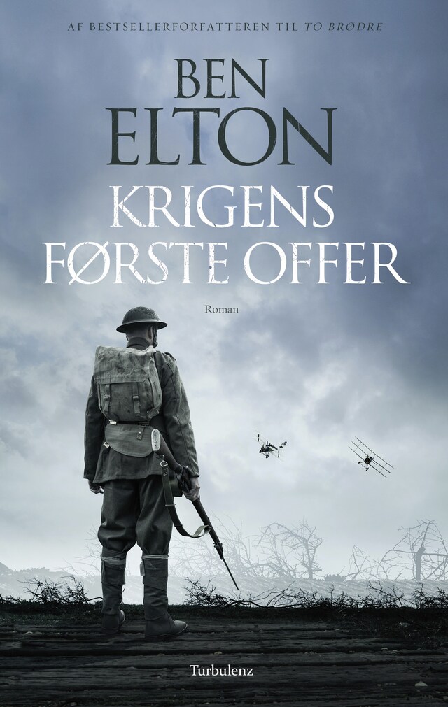 Book cover for Krigens første offer