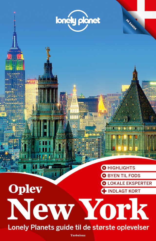 Book cover for Oplev New York (Lonely Planet)