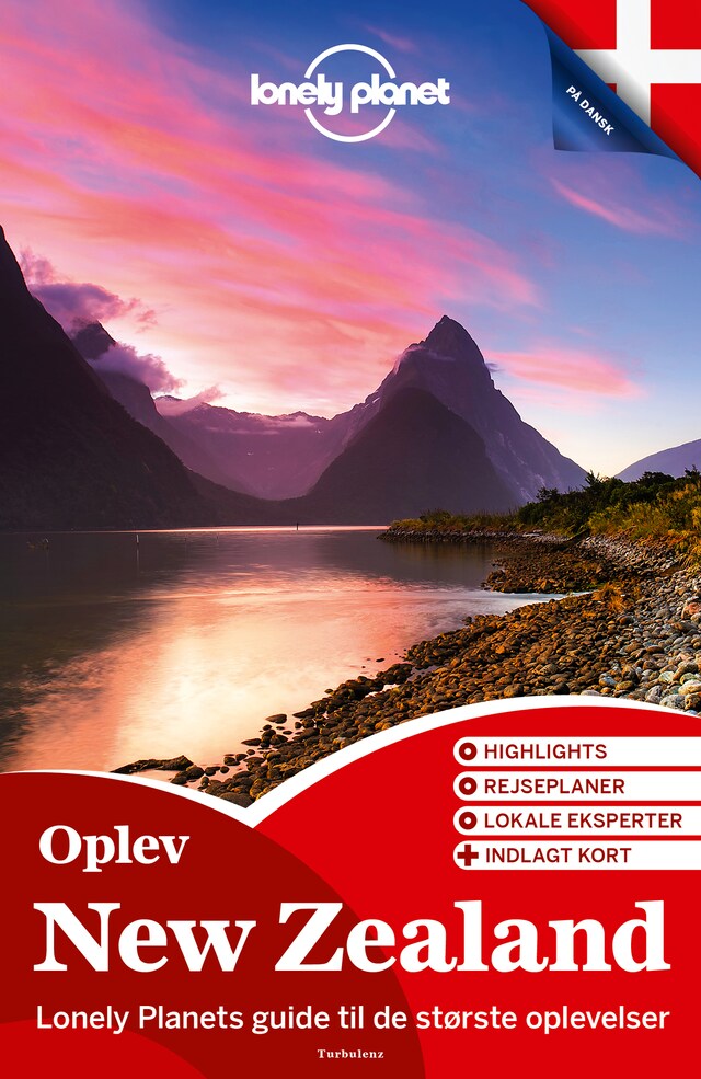 Portada de libro para Oplev New Zealand (Lonely Planet)