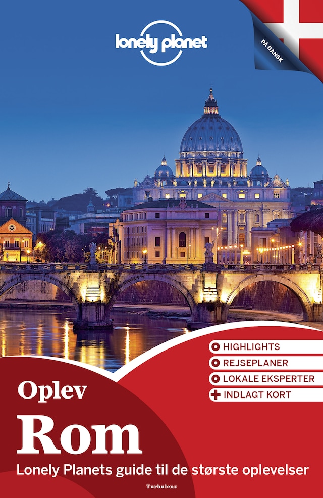 Book cover for Oplev Rom (Lonely Planet)