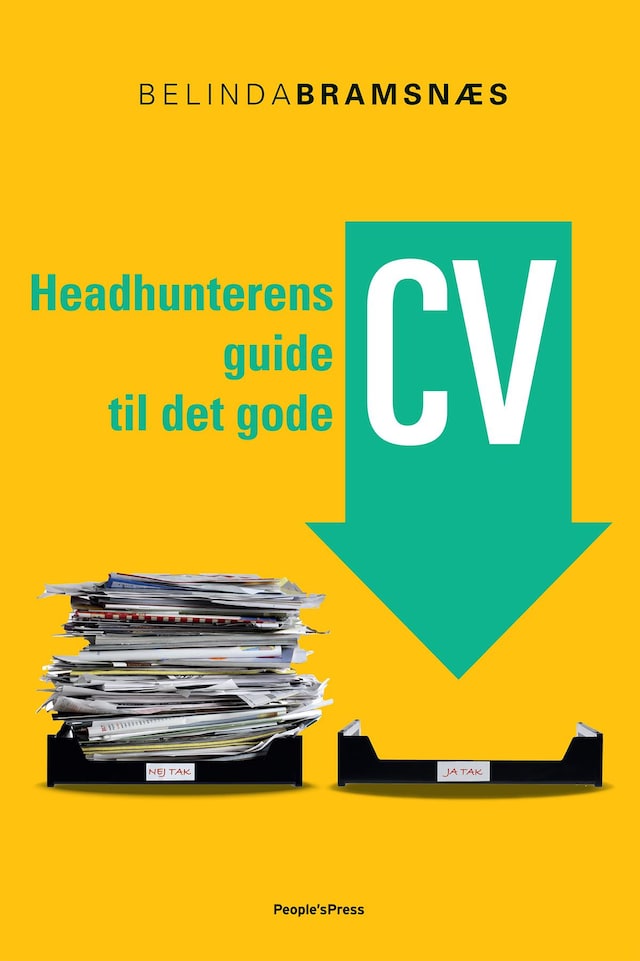 Book cover for Headhunterens guide til det gode CV