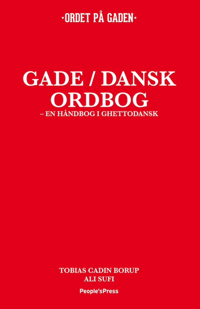 Okładka książki dla Gade/Dansk ordbog