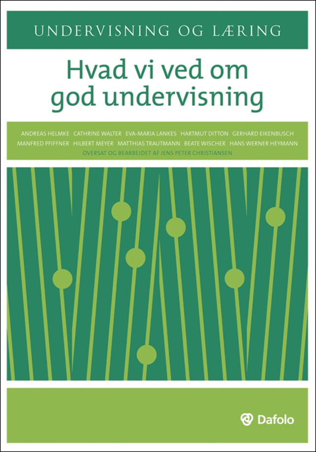 Copertina del libro per Hvad vi ved om god undervisning