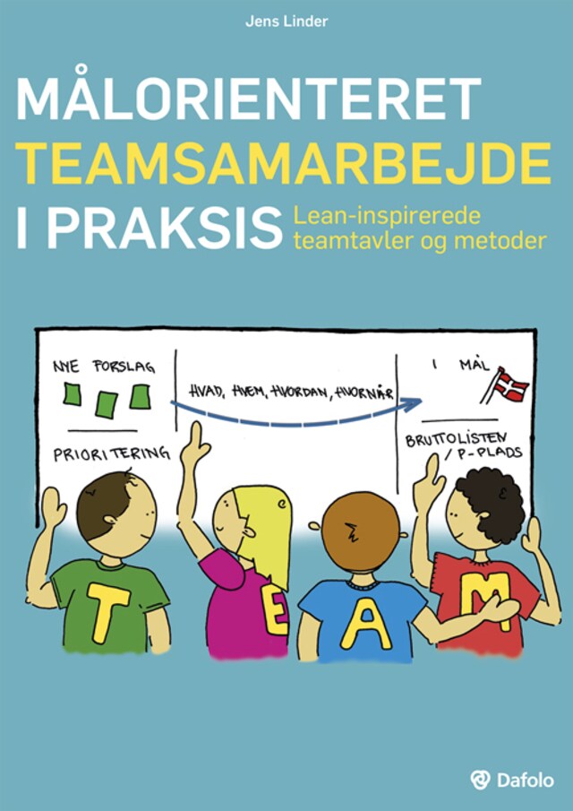 Portada de libro para Målorienteret teamsamarbejde i praksis