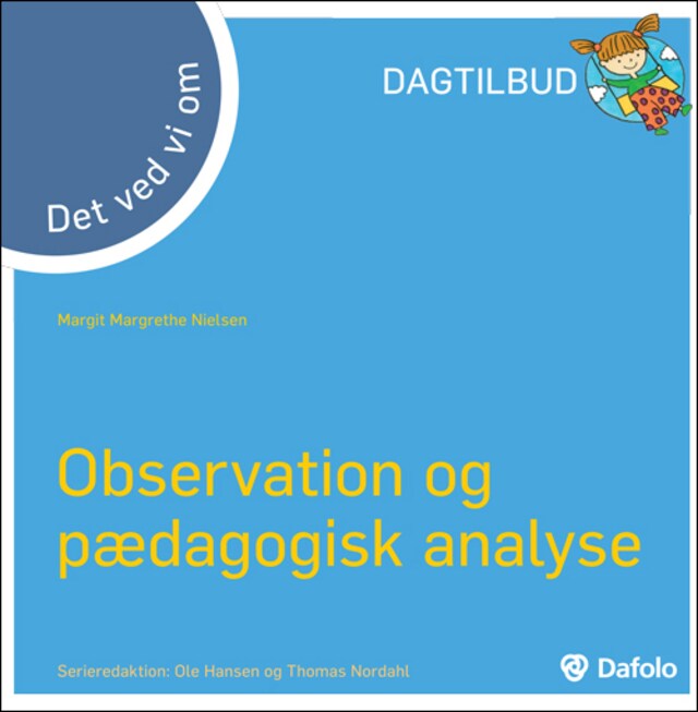 Okładka książki dla Det ved vi om - Observation og pædagogisk analyse