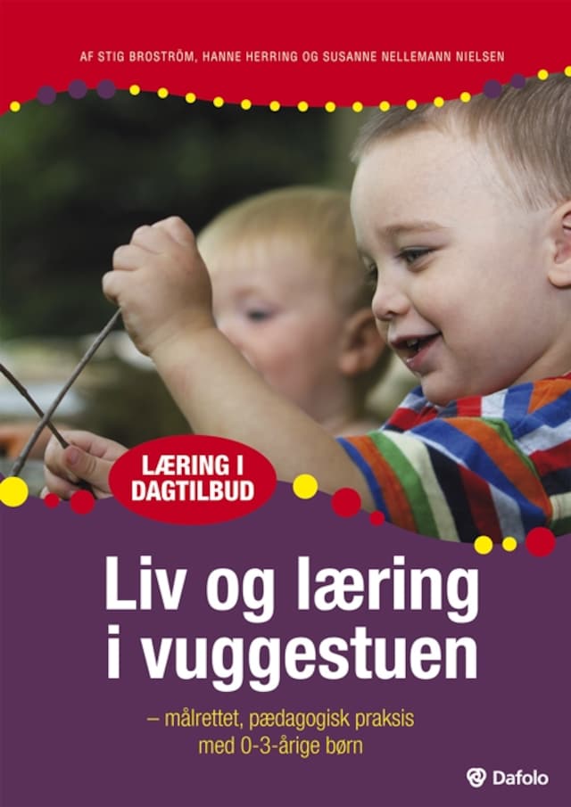 Boekomslag van Liv og læring i vuggestuen