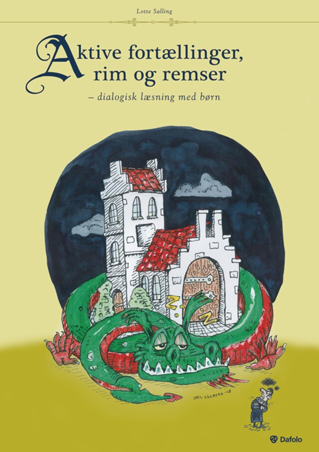 Book cover for Aktive fortællinger, rim og remser