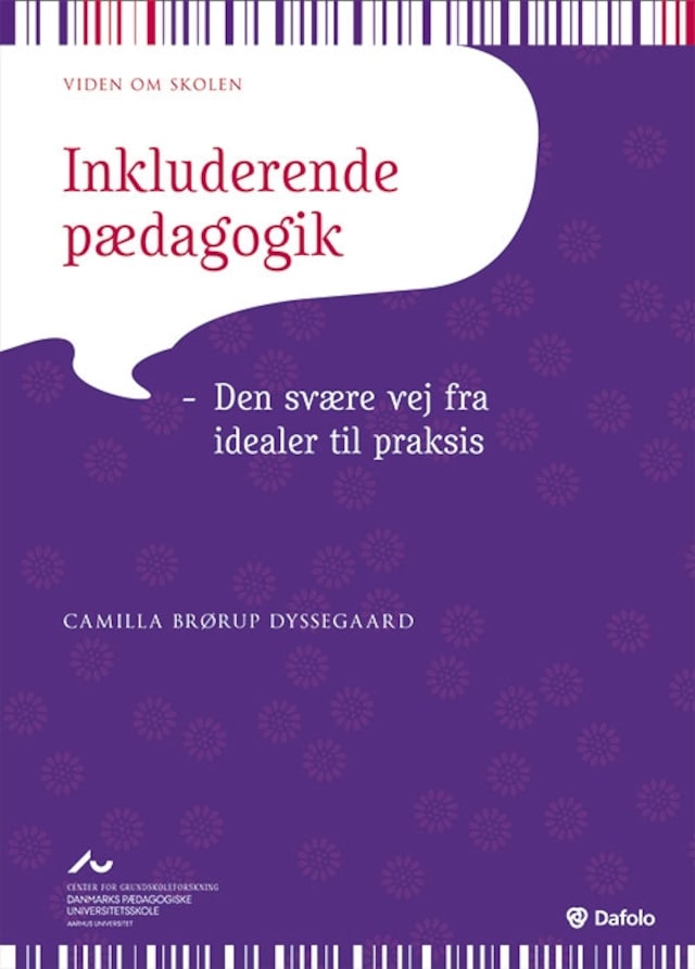 Couverture de livre pour Inkluderende pædagogik