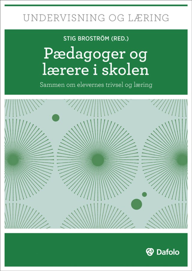 Couverture de livre pour Pædagoger og lærere i skolen