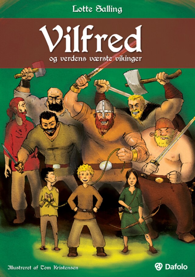 Couverture de livre pour Vilfred og verdens værste vikinger