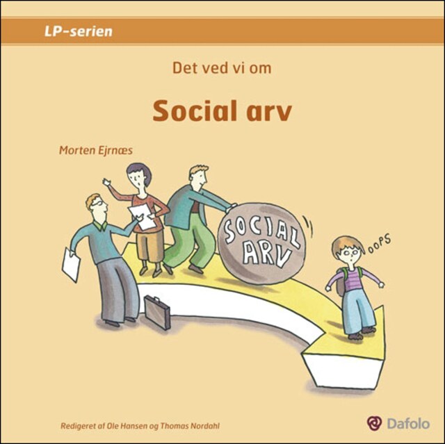 Book cover for Det ved vi om - Social arv