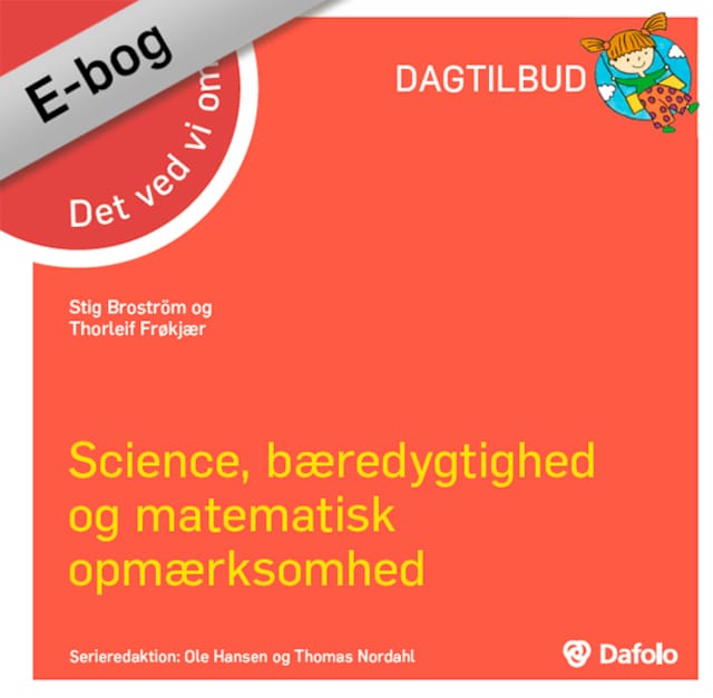 Book cover for Det ved vi om - science, bæredygtighed og matematisk opmærksomhed