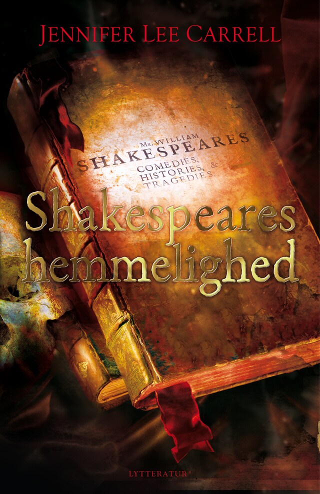 Kirjankansi teokselle Shakespeares hemmelighed