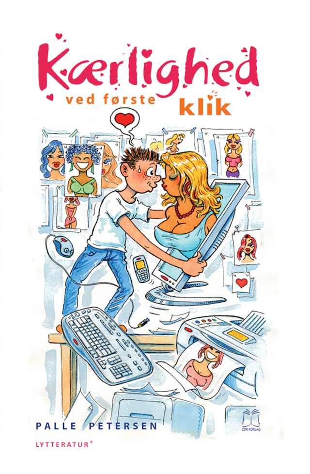 Buchcover für Kærlighed ved første klik