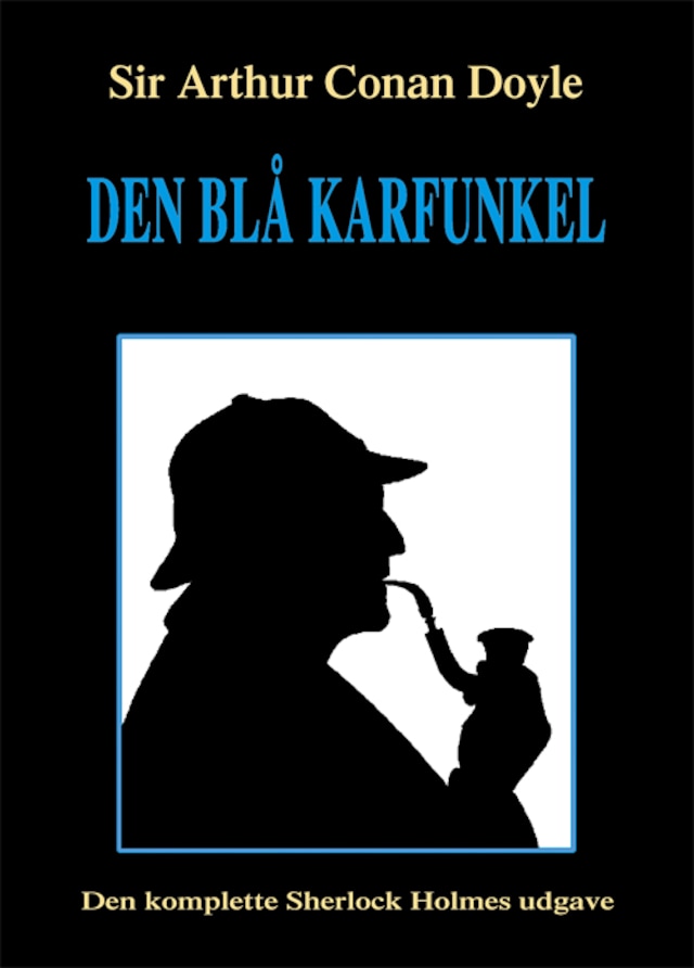 Book cover for Den blå karfunkel
