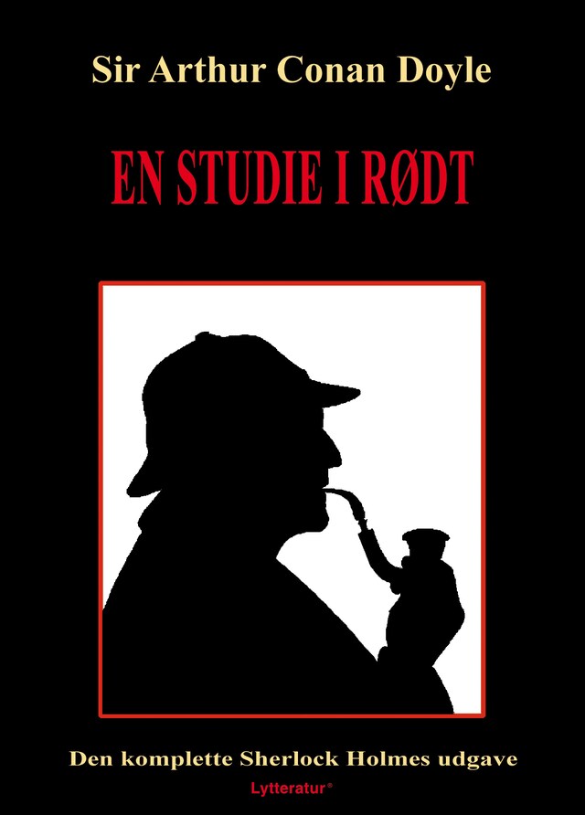 Book cover for En studie i rødt