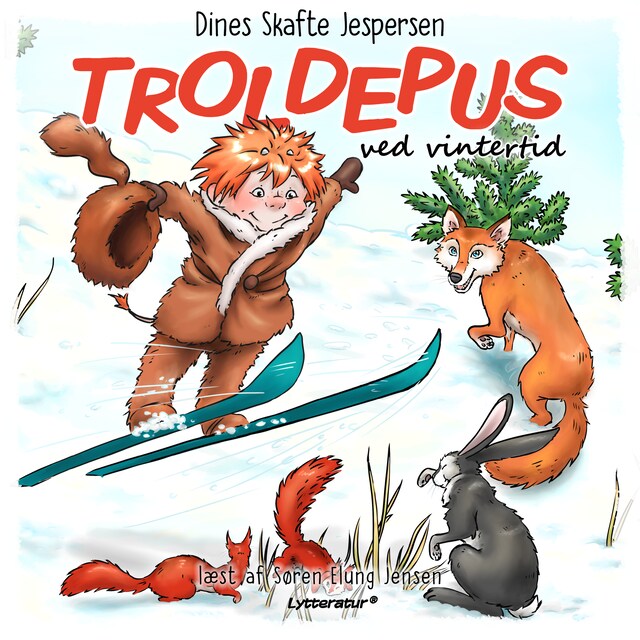 Buchcover für Troldepus ved vintertid