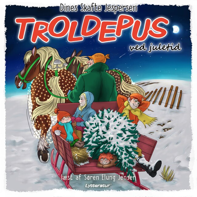 Book cover for Troldepus ved juletid