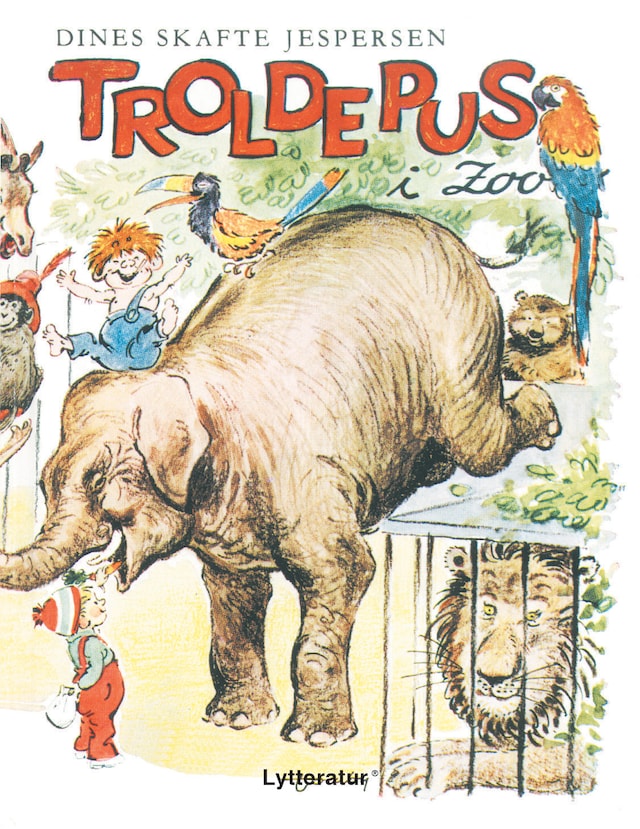 Copertina del libro per Troldepus i zoo