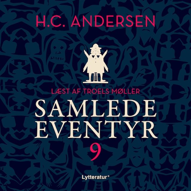 Kirjankansi teokselle H.C. Andersens samlede eventyr bind 9