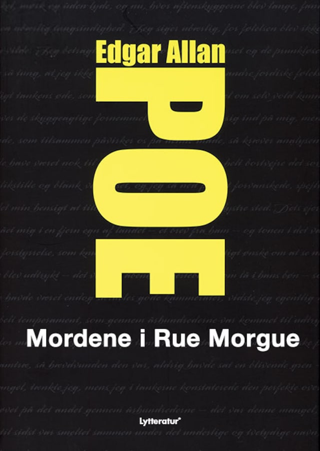 Book cover for Mordene i Rue Morgue