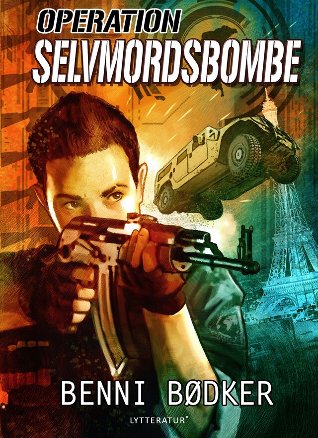 Book cover for Selvmordsbombe