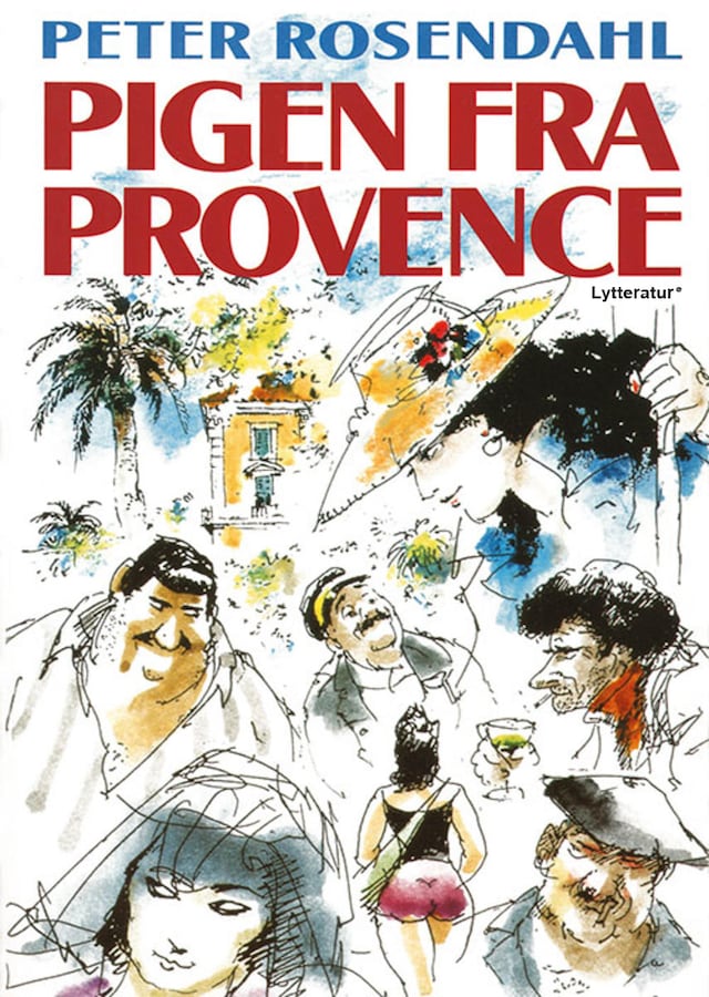 Book cover for Pigen fra Provence