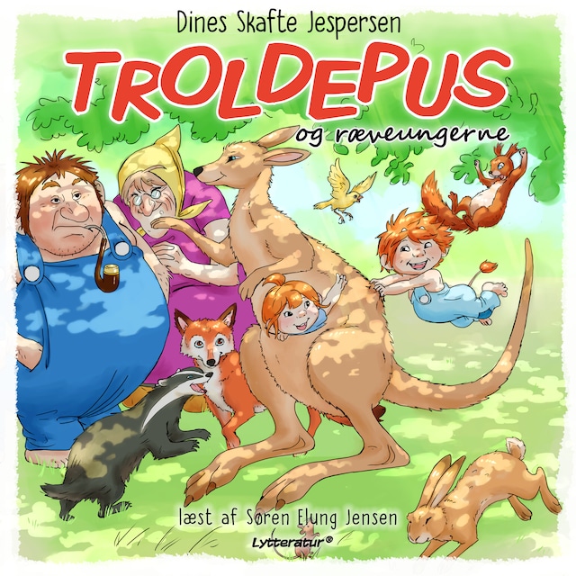 Book cover for Troldepus og ræveungerne