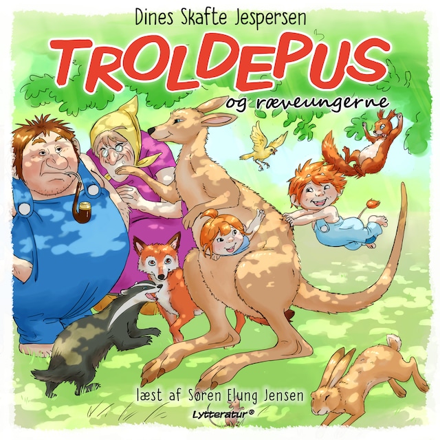 Copertina del libro per Troldepus og ræveungerne