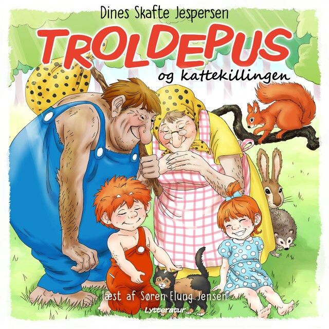 Copertina del libro per Troldepus og kattekillingen