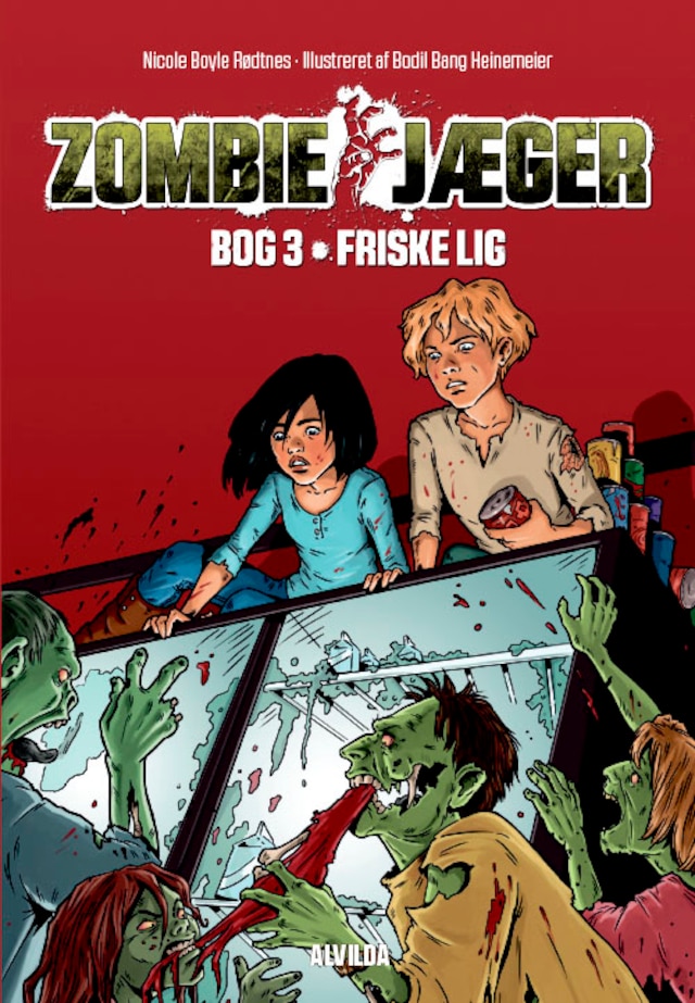 Book cover for Zombie-jæger 3: Friske lig