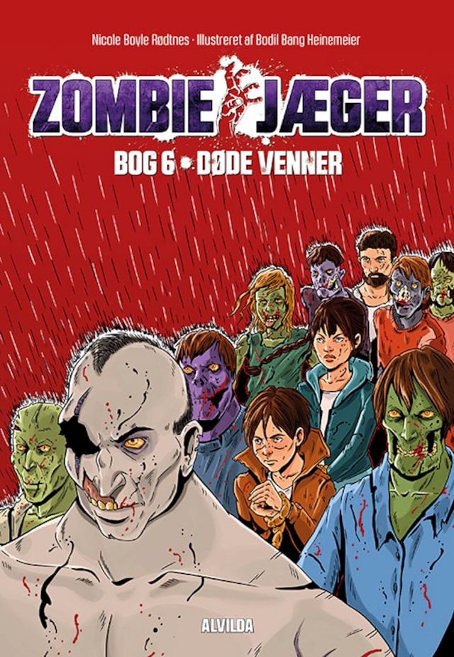Book cover for Zombie-jæger 6: Døde venner