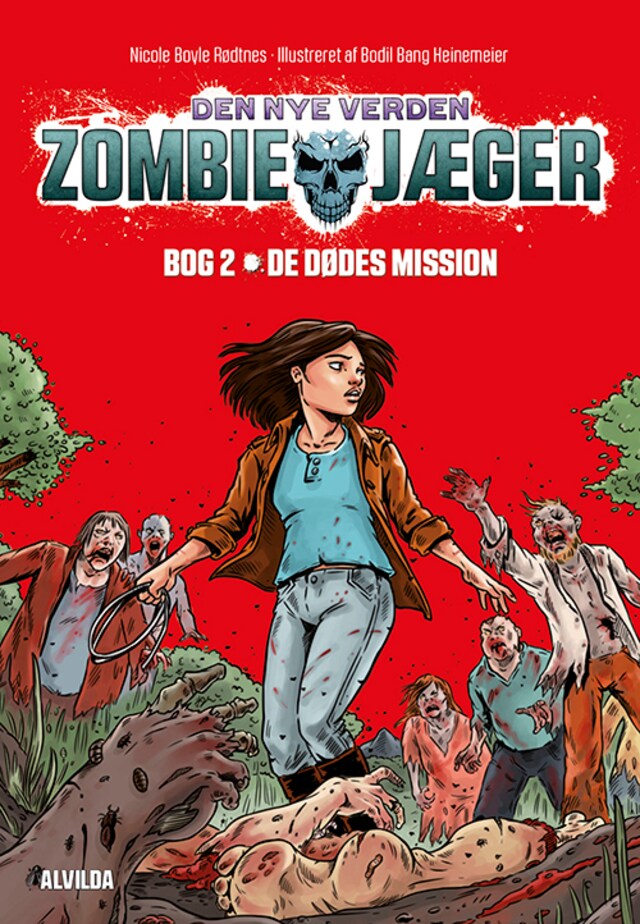 Portada de libro para Zombie-jæger - Den nye verden 2: De dødes mission