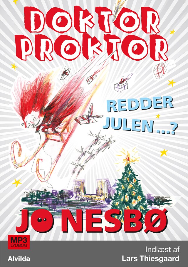Book cover for Doktor Proktor redder julen...? (5)