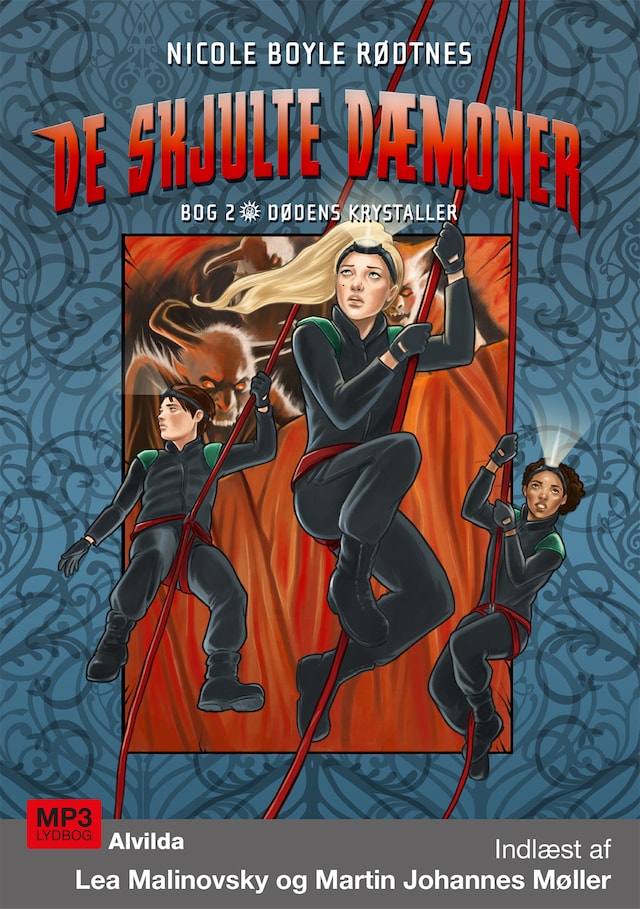 Book cover for De skjulte dæmoner 2: Dødens krystaller