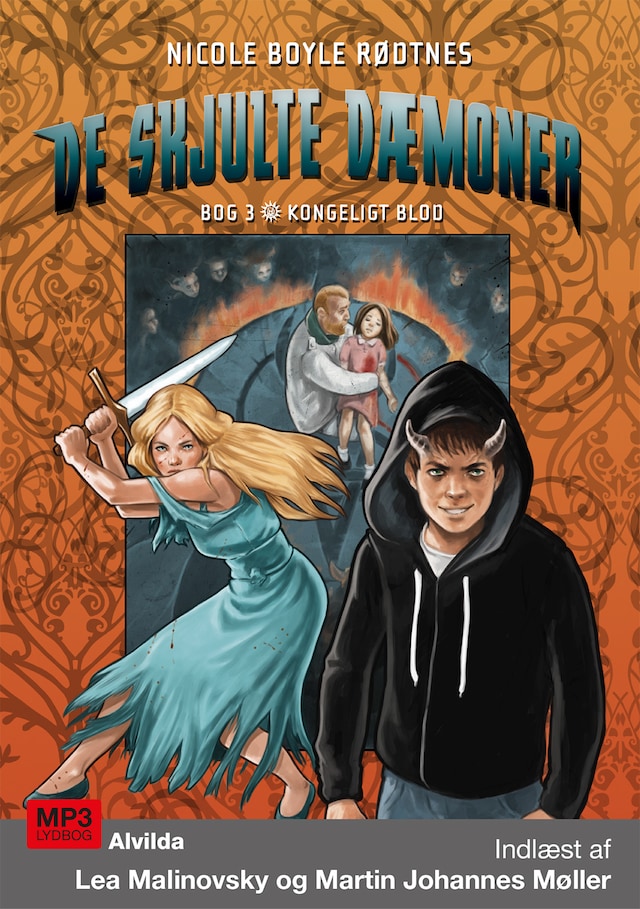 Book cover for De skjulte dæmoner 3: Kongeligt blod