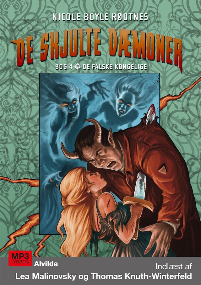 Book cover for De skjulte dæmoner 4: De falske kongelige